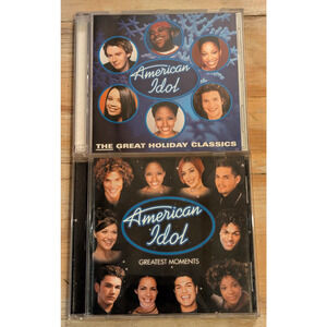 American Idol Greatest Moments & The Great Holiday Classics CDs Set of 2 CDs